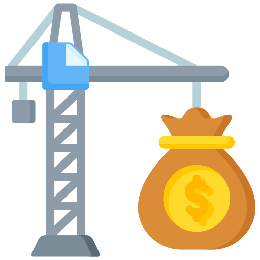 Construction budget Generic color fill icon
