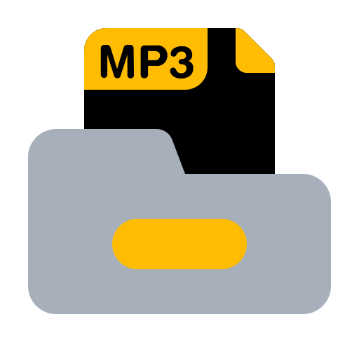 mp3 Generic color fill иконка