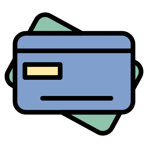 クレジットカード Generic color lineal-color icon