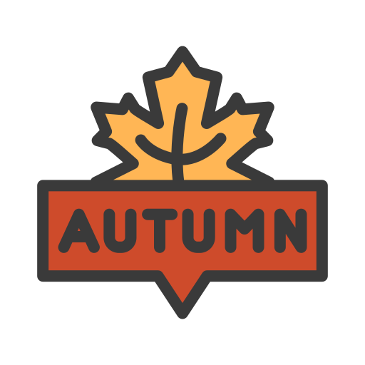 Autumn Generic color lineal-color icon