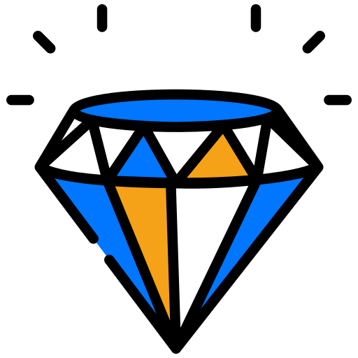 Алмаз Generic color lineal-color иконка