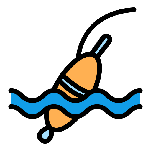 galleggiante da pesca Generic color lineal-color icona