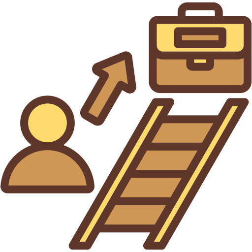 Career ladder Generic color lineal-color icon