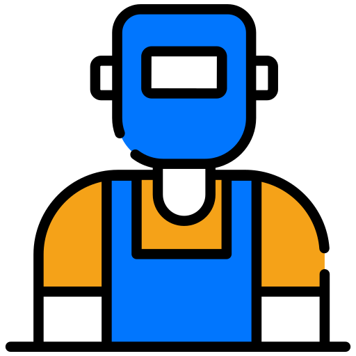 Welder Generic color lineal-color icon