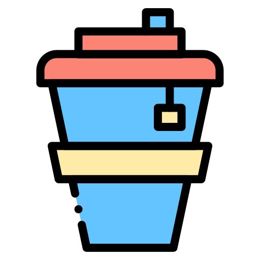 Paper cup Generic color lineal-color icon