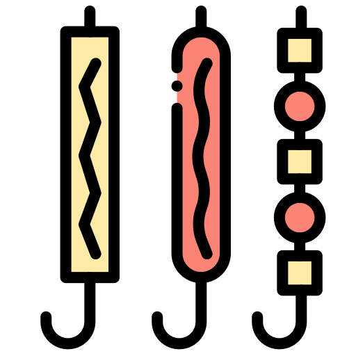 Bbq Generic color lineal-color icon