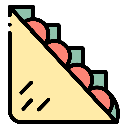 sanduíche Generic color lineal-color Ícone