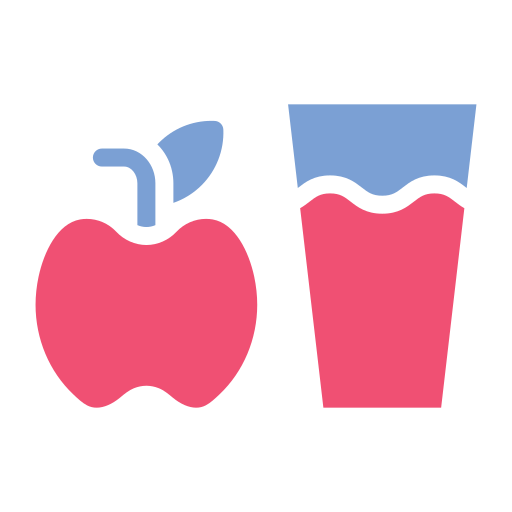 リンゴジュース Generic color fill icon