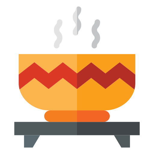 温かいスープ Generic color fill icon