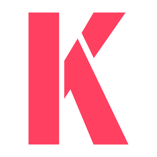 편지 k Generic color fill icon