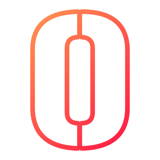 Letter o Generic gradient outline icon