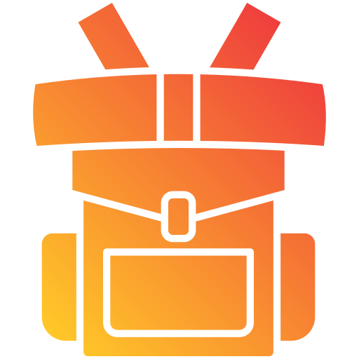 Travel bag Generic gradient fill icon