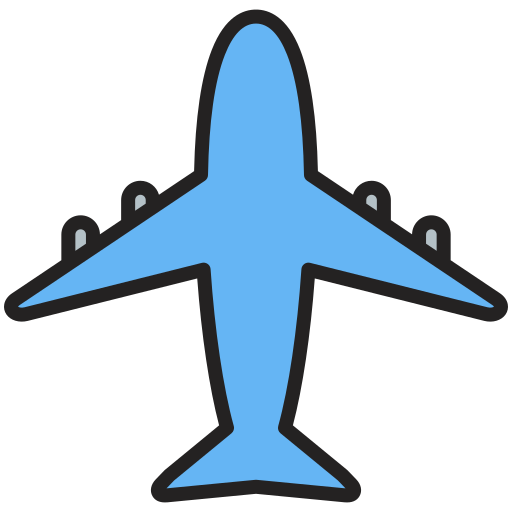 vuelo Generic color lineal-color icono