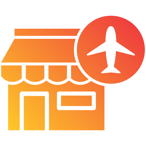 Travel agency Generic gradient fill icon
