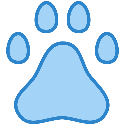 Paw print Generic color lineal-color icon