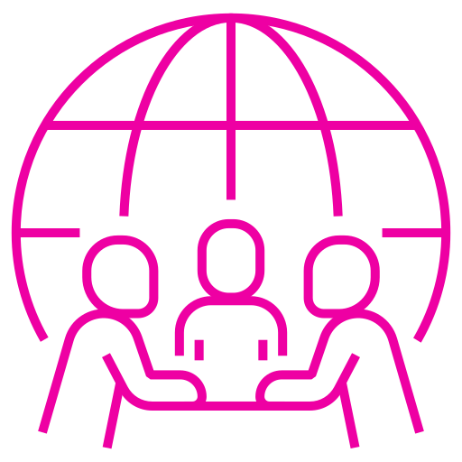 discusión Generic color outline icono