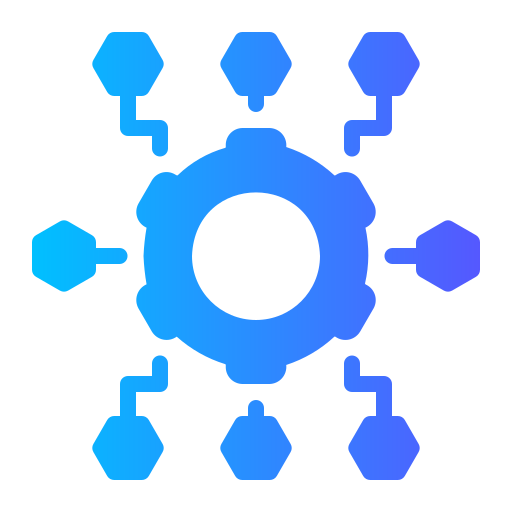 management Generic gradient fill icon