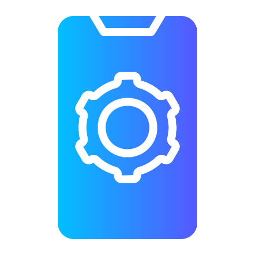 einstellungen Generic gradient fill icon