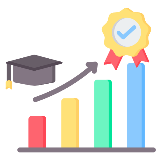 Higher Education Generic color fill icon