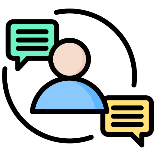 Feedback Generic color lineal-color icon