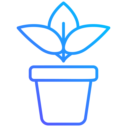 Растение Generic gradient outline иконка