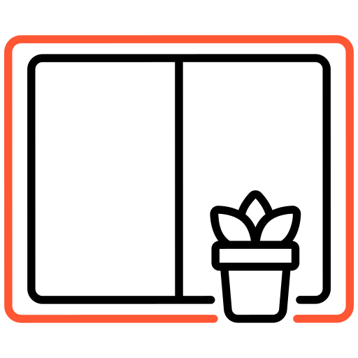 Window Generic color outline icon