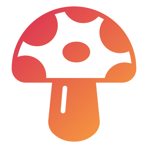 真菌 Generic gradient fill icon