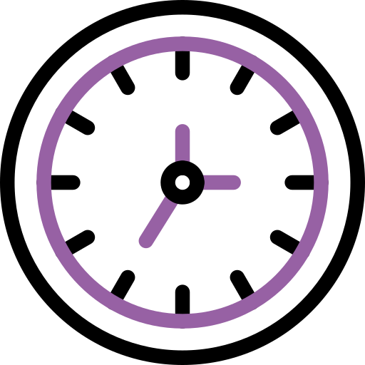Clock Generic color outline icon