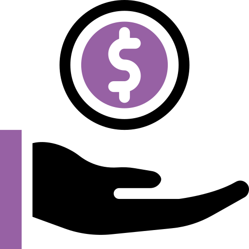 Cash payment Generic color fill icon