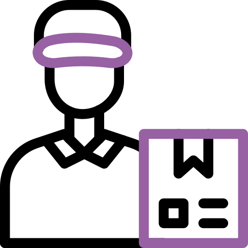 택배원 Generic color outline icon