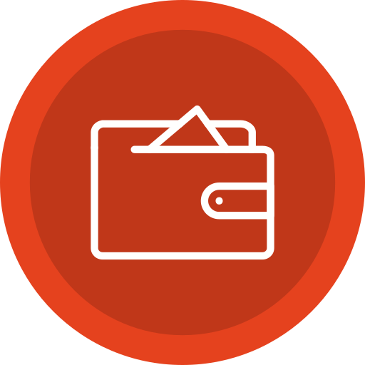 Wallet Generic color fill icon