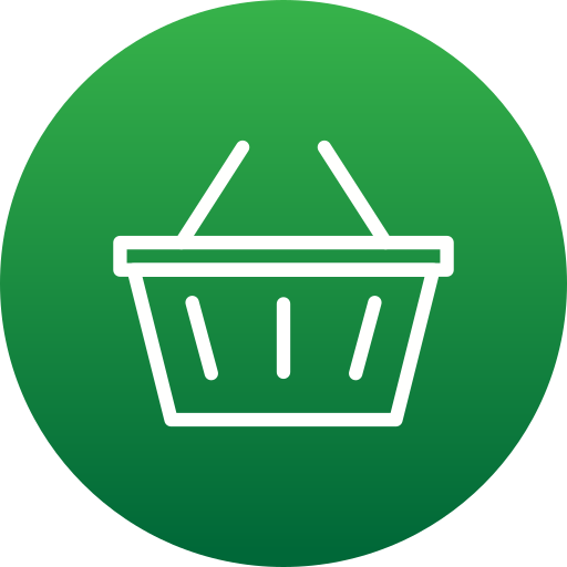 Shopping basket Generic gradient fill icon