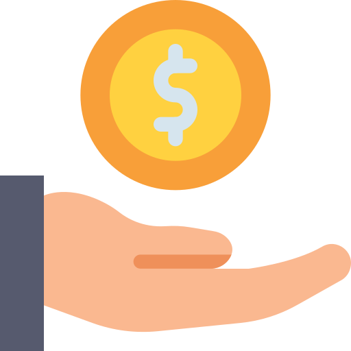 Cash payment Generic color fill icon