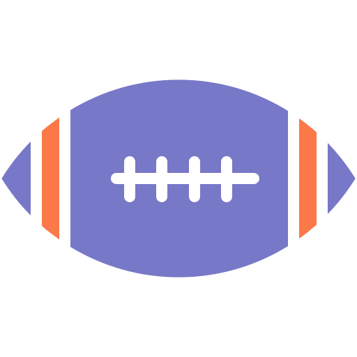 rugby Generic color fill icon