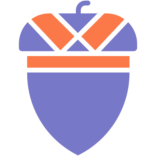Acorn Generic color fill icon