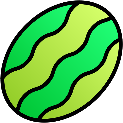 wassermelone Generic gradient lineal-color icon