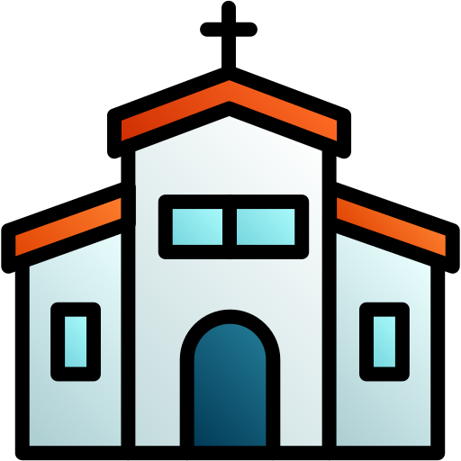 Church Generic gradient lineal-color icon
