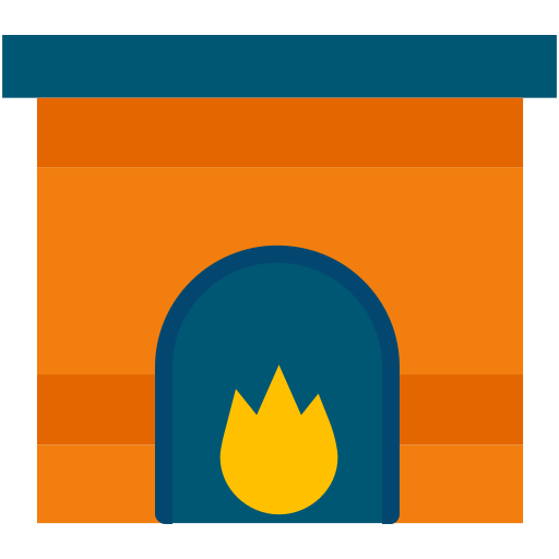 chimenea Generic color fill icono