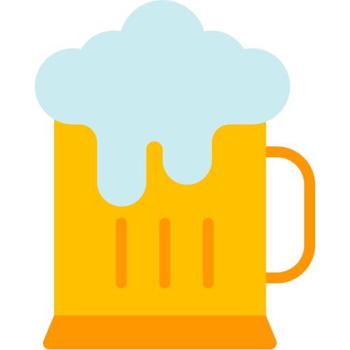 Beer mug Generic color fill icon