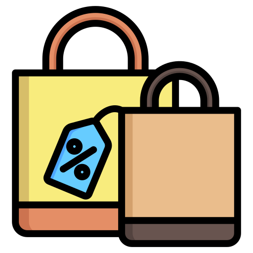 Shopping bag Generic color lineal-color icon