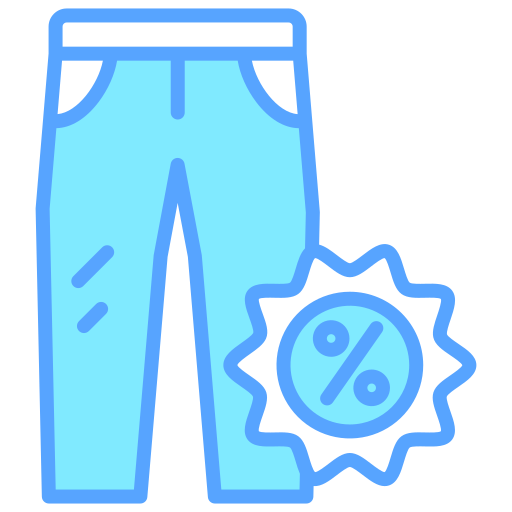 jeans Generic color lineal-color Ícone