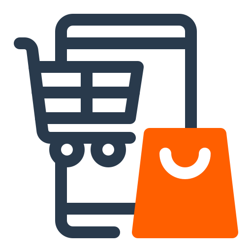 Mobile shopping Generic color lineal-color icon