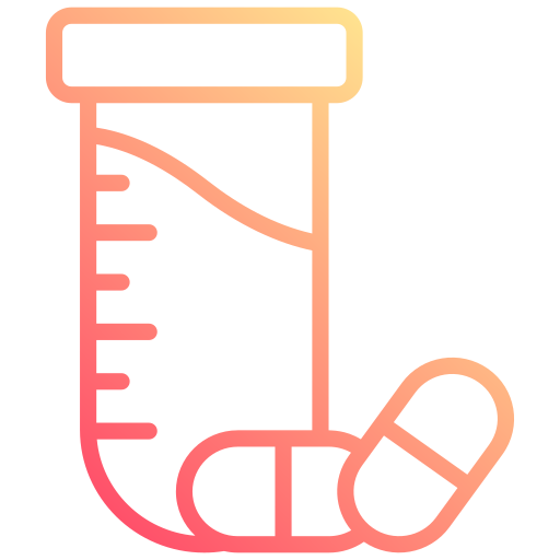 pharmazeutisch Generic gradient outline icon