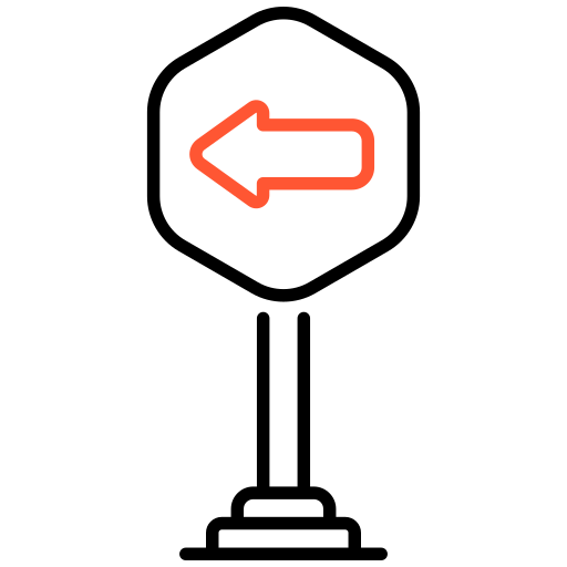 Left arrow Generic color outline icon