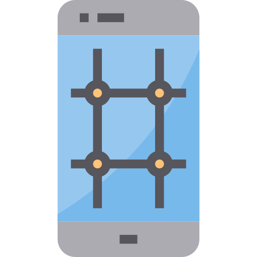 smartphone itim2101 Flat icoon