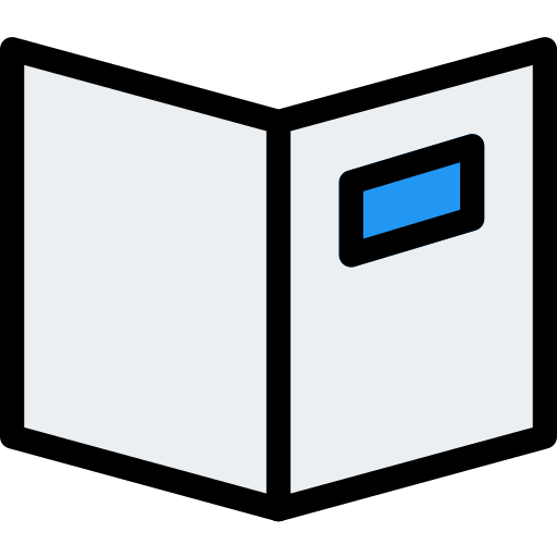 도서 Pixel Perfect Lineal Color icon