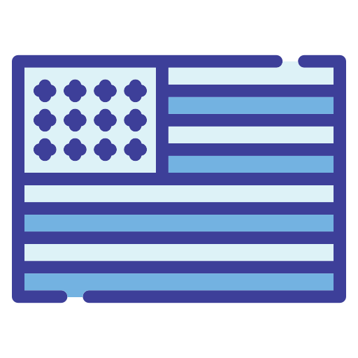 Usa Generic color lineal-color icon