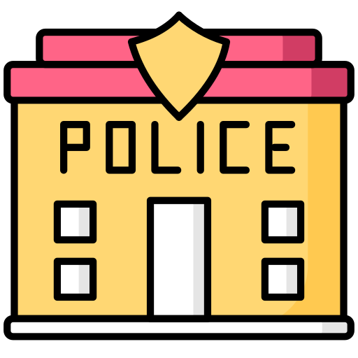 polizeistation Generic color lineal-color icon