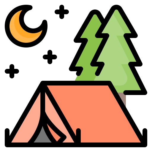 camping Generic color lineal-color icon