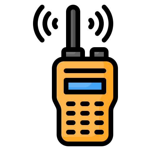 talkie walkie Generic color lineal-color Icône